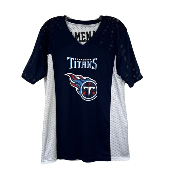 NFL Tennessee Titans Reversible Mesh Flag Football Jersey Mens Medium - Picture 1 of 14
